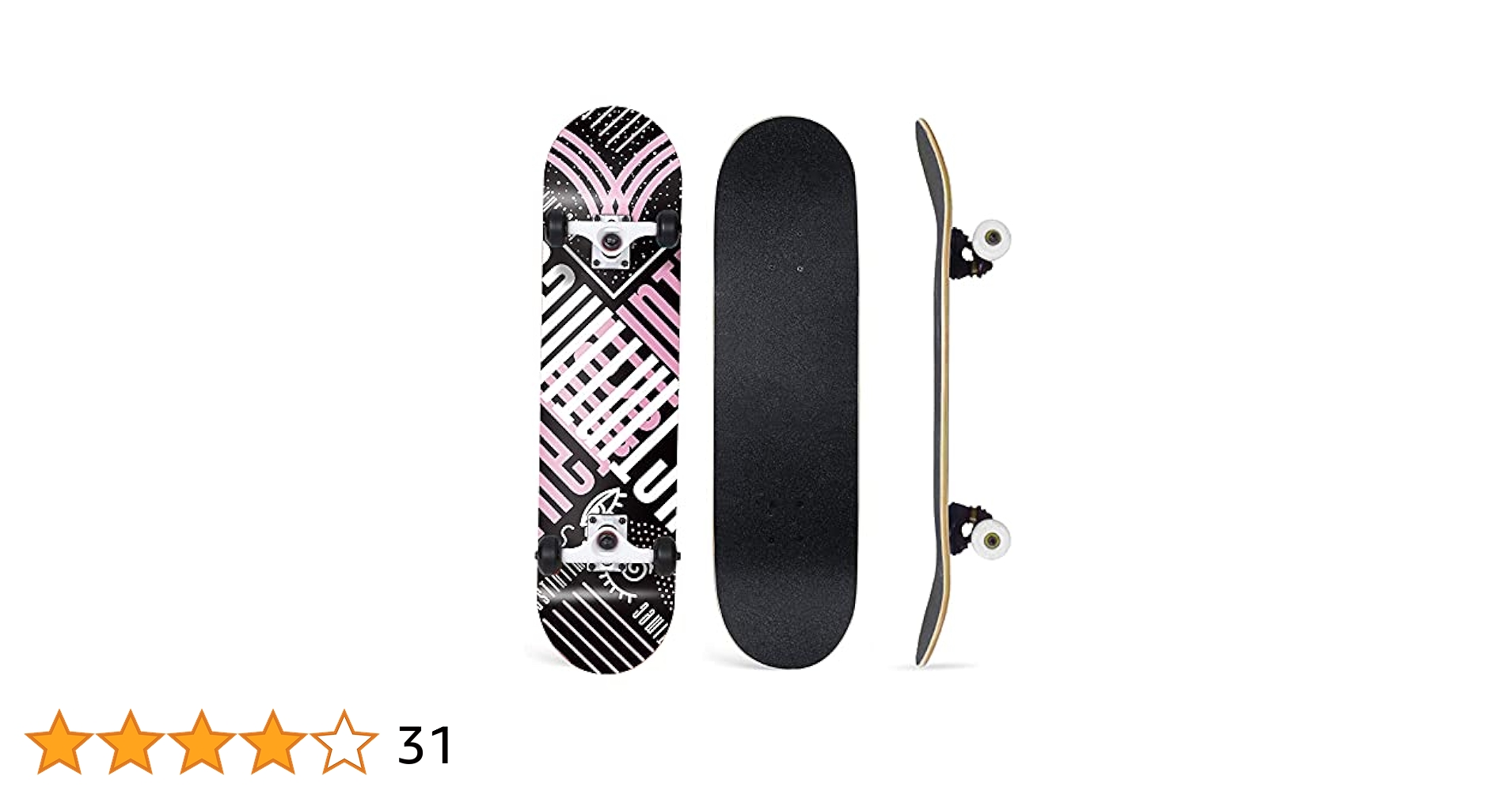 Amazon | スケートボード スケボー 31インチ ABEC9製ベアリング